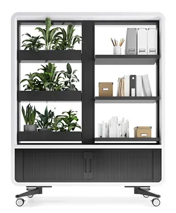 Mobile Bürowand hushwall Ansicht 06