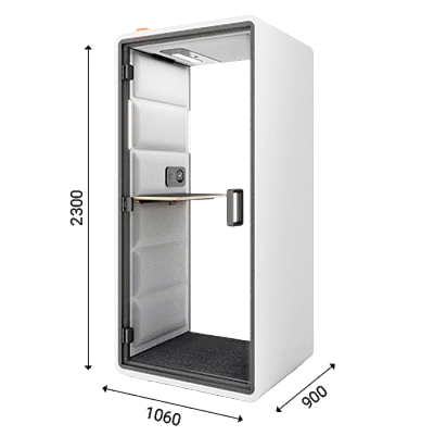 Masse Bürokabine hushfree.XS