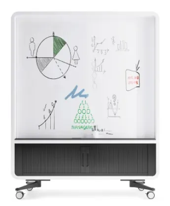 Mobile Bürowand hushwall Ansicht 02