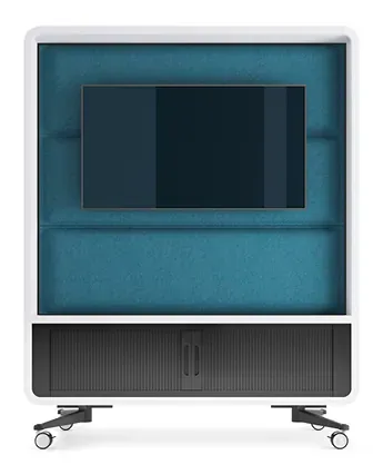 Mobile Bürowand hushwall Ansicht 01