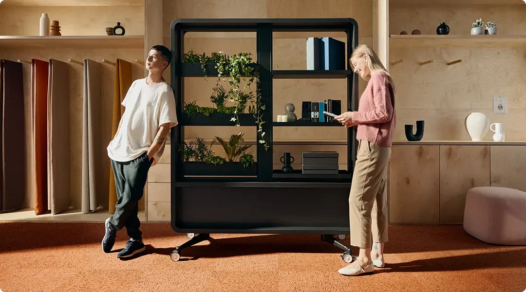 Mobile Bürowand hushwall Fotogalerie 03