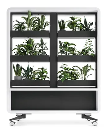 Mobile Bürowand hushwall Ansicht 05